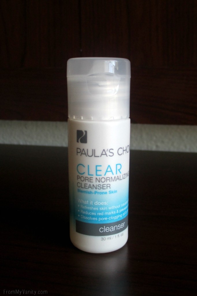 This Paula's Choice CLEAR cleanser is really gentle!